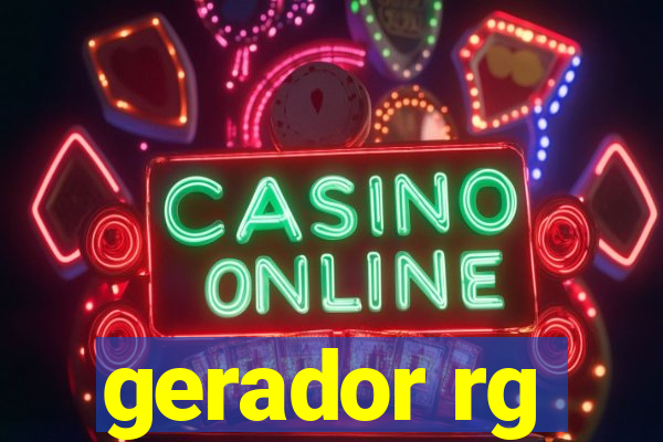 gerador rg